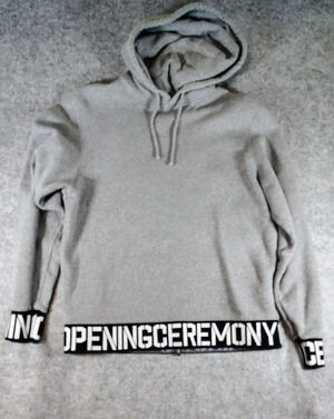 Opening Ceremony Elastic Logo Hoodie Size M